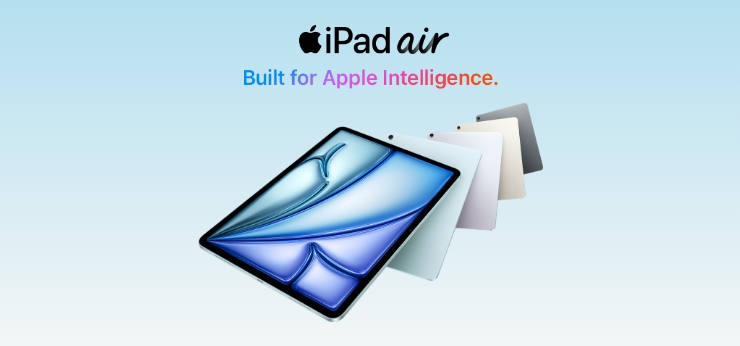 iPad Air M3 Built for Apple Intelligence